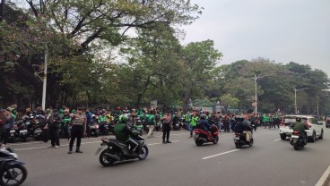 Pengemudi Ojol yang Tak Ikut Demo Mulai di-'Sweeping'