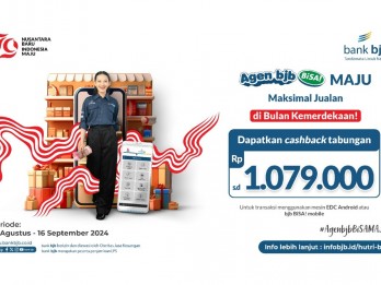 bank bjb Percepat Transaksi Digital dengan Agen bjb BiSA! MAJU