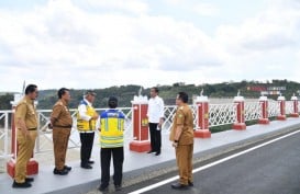 Jokowi Resmikan Bendungan Leuwikeris Senilai Rp3,5 Triliun, Proyek SDA Paling Mahal