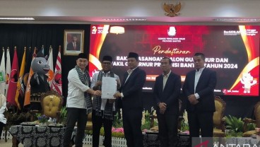 Andra Soni-Dimyati Natakusumah Resmi Daftar Pilkada Banten 2024