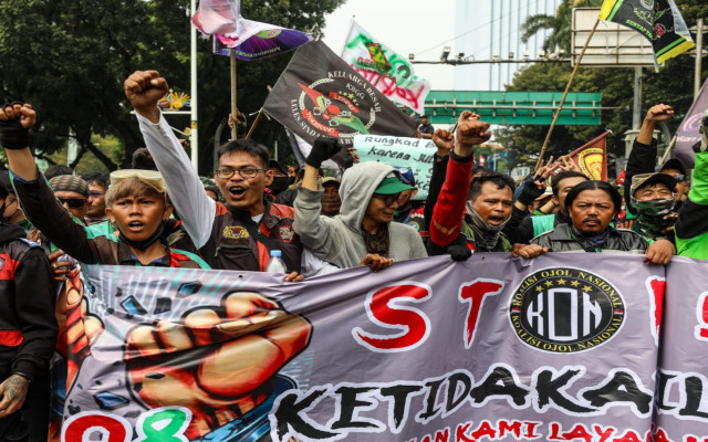 Pengemudi Ojol Nelangsa, Harus Mengadu ke Mana?
