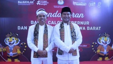 Paslon KIM Dedi Mulyadi-Erwan Jalani Tes Kesehatan