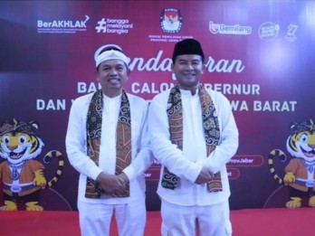 Paslon KIM Dedi Mulyadi-Erwan Jalani Tes Kesehatan