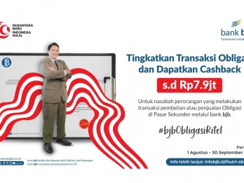 Rayakan HUT ke-79 RI, bank bjb Tawarkan Cashback Transaksi Obligasi