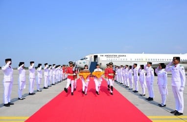 Istana: Kirab Duplikat Bendera dan Naskah Proklamasi dari Monas ke IKN Bakal Jadi Tradisi