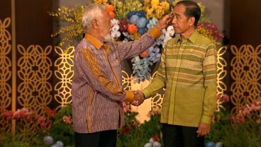 Momen PM Timor Leste Xanana Gusmao Sentuh Kepala Jokowi saat Welcoming Dinner IAF 2024