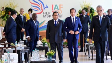 Momen Jokowi-Prabowo Sambut Tamu Delegasi HLF MSP & IAF Ke-2 Joint Leaders Session 2024