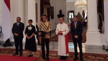 Jokowi: Terima Kasih Atas Kunjungan yang Teramat Mulia Paus Fransiskus