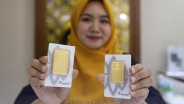 Harga Emas Antam Hari Ini Naik Rp2.000 Jadi Rp1.406.000 per Gram