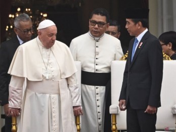 Penutupan Gereja Hingga Bom Bunuh Diri, Jokowi di Depan Paus Fransiskus: Indonesia Toleransi