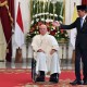 Pidato Lengkap Paus Fransiskus saat Bertemu Presiden Jokowi di Istana Negara