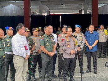 Kapolri dan Panglima TNI Cek Pengamanan Misa Agung Paus Fransiskus di GBK