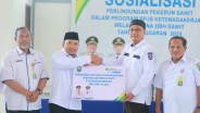 Didukung DBH Sawit, Ratusan Petani Kabupaten Siak Terlindungi BPJS Ketenagakerjaan