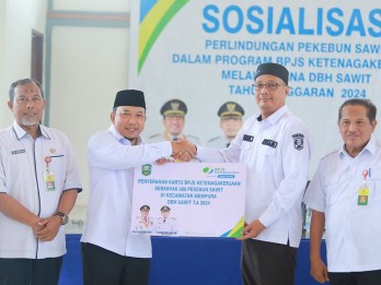 Didukung DBH Sawit, Ratusan Petani Kabupaten Siak Terlindungi BPJS Ketenagakerjaan