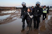 Aktivis Lingkungan Greta Thunberg Ditangkap di Denmark Saat Demo Dukung Palestina