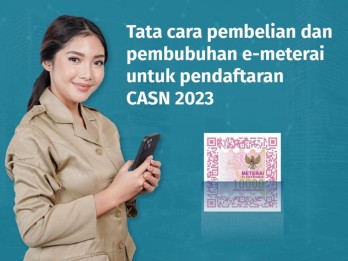 Peruri Menjamin E-Meterai yang Telah Dibeli Peserta CASN Tak Akan Hilang