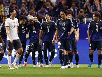 Hasil Jepang vs China: Tim Samurai Biru Bantai China Tujuh Gol Tanpa Balas