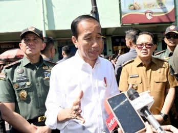 Jokowi Pamit ke Pedagang Pasar Soponyono: Bulan Depan Saya Selesai