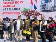 BI Jabar Lepas Ekspor 18 Ton Kopi Wanoja ke Belanda Senilai Rp2,5 Miliar