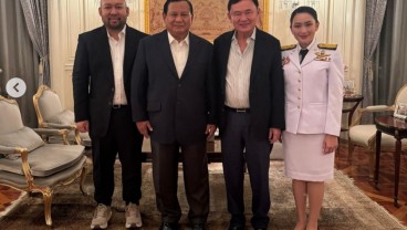 Bukan Gibran, Prabowo Ditemani Didit saat Temui Eks PM Thailand Thaksin Shinawatra