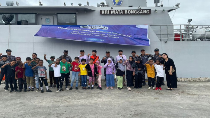 Ekspedisi Rupiah Berdaulat 2024 BI Papua Barat di Kaimana, Rp5,2 Miliar Diserap