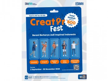 BRI Dukung Industri Kreatif Lewat Creator Fest 2024