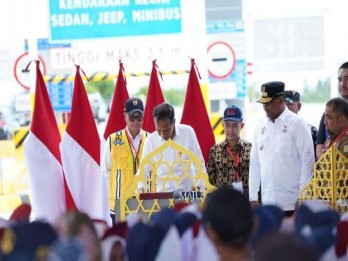 Resmikan Tol Sibanceh, Jokowi Singgung Pemerataan Ekonomi di Sumatra