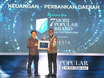 Bank Jateng Raih Penghargaan 7 Most Popular Brand of The Year 2024