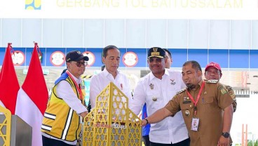 Resmikan 4 Ruas, Jokowi Targetkan Tol Trans Sumatra Bisa Tersambung 1.100 Km Tahun ini