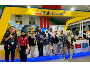 Mitra Binaan Bukit Asam (PTBA) Ramaikan Puncak Hari UMKM Nasional 2024