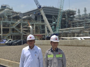 Menteri Investasi Rosan Tinjau Proyek Rp60 Triliun Lotte Chemical Indonesia di Cilegon