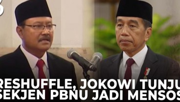 Jokowi Lantik Gus Ipul sebagai Mensos Gantikan Risma