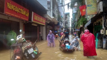 Topan Yagi Picu Banjir di Vietnam, Korban Tewas Bertambah jadi 152 Orang