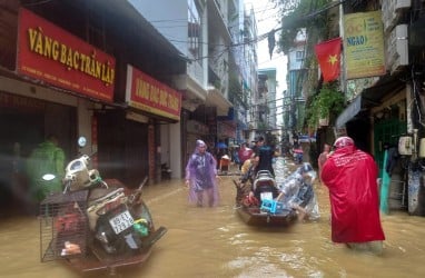 Topan Yagi Picu Banjir di Vietnam, Korban Tewas Bertambah jadi 152 Orang