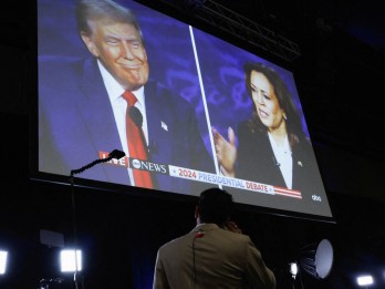 Debat Pilpres AS 2024, Donald Trump Tuduh Kamala Harris Benci Israel