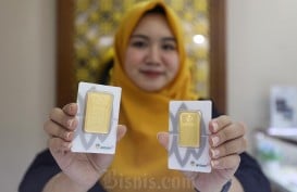 Harga Emas Antam 24 Karat Hari Ini Rp1,4 Juta per Gram