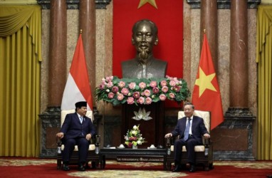 Patung Ho Chi Minh di Tengah Pertemuan Prabowo dan Presiden Vietnam