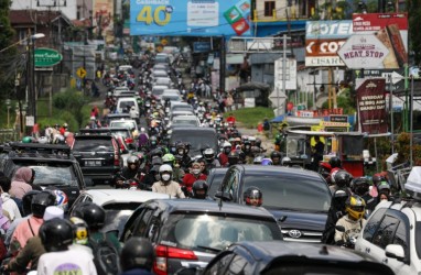 Polisi Sebut Pengendara Sepeda Motor Biang Kerok Kemacetan Parah di Puncak