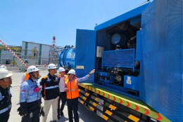 Kobexindo Serahkan Sibilia Truk Vacuum S24D ke Smelter Freeport Indonesia