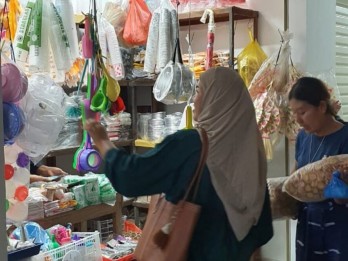 Pasar Negara Mulai Beroperasi, Ratusan Pedagang Mulai Berjualan