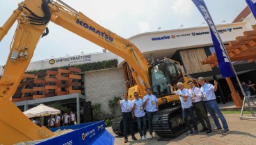 United Tractors (UNTR) Naikkan Target Penjualan Komatsu jadi 4.500 Unit