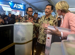 Menko Marves Luhut Binsar Pandjaitan Buka Bali International Airshow 2024