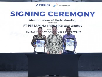 Pertamina-Airbus Jajaki Pengembangan Sustainable Aviation Fuel