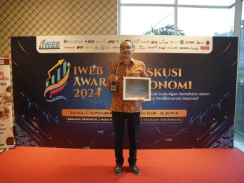 Bank BJB Raih Penghargaan Pengembangan UMKM Terbaik Dari IWEB