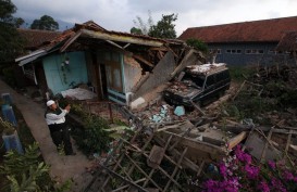 Bangunan Rusak Akibat Gempa di Garut Bertambah Jadi 1.238 Unit