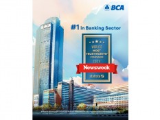 BCA Kembali Jadi Bank Paling Dipercaya di Dunia Versi Majalah Newsweek