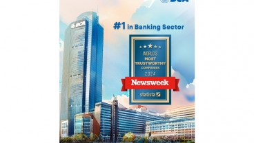 BCA Kembali Jadi Bank Paling Dipercaya di Dunia Versi Majalah Newsweek