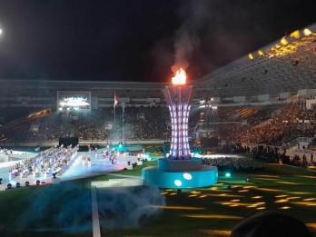 Belasan Ribu Penonton Saksikan Penutupan PON XXI di Stadion Utama Sumut