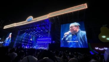 Momen SBY Konser di Pestapora, Nyanyikan Pelangi di Matamu dan Yellow