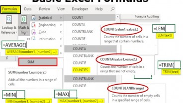 47 Rumus Excel Lengkap Beserta Contoh dan Penjelasannya